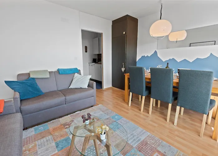 Crans-montana, 5 Pers, Balcon Vue Et Parking Privé