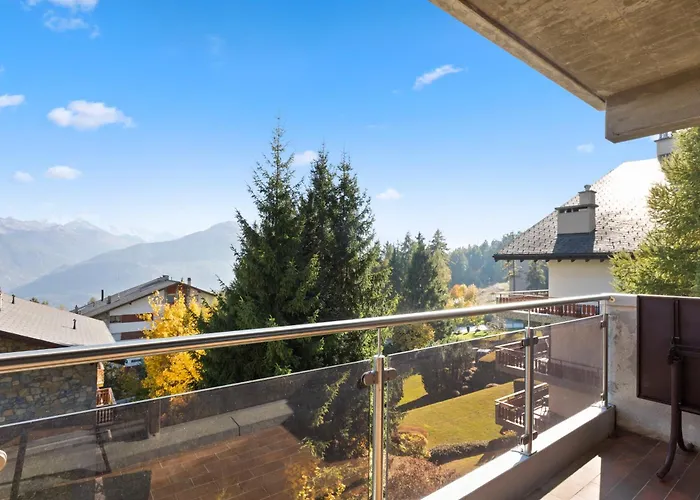 Crans-montana, 5 Pers, Balcon Vue Et Parking Privé * Crans-Montana