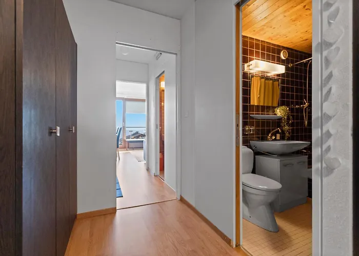 Crans-montana, 5 Pers, Balcon Vue Et Parking Prive * 克莱恩 蒙塔纳